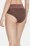 Zivame Anti-Microbial High Rise Full Coverage Tummy Tucker Hipster Panty (Pack of 2) - Multicolor — thumbnail 7
